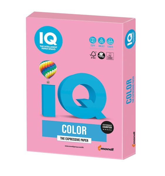 MONDI IQ Pastel Pink Paper 125 500XA4 80GSM