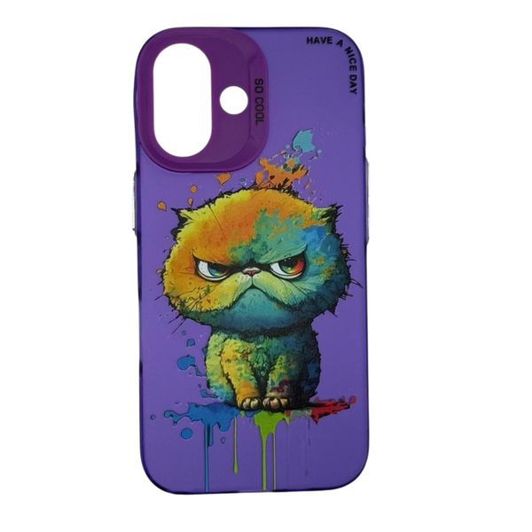 Premium Cover Compatible With iPhone 16 - Graffiti Style Back Case