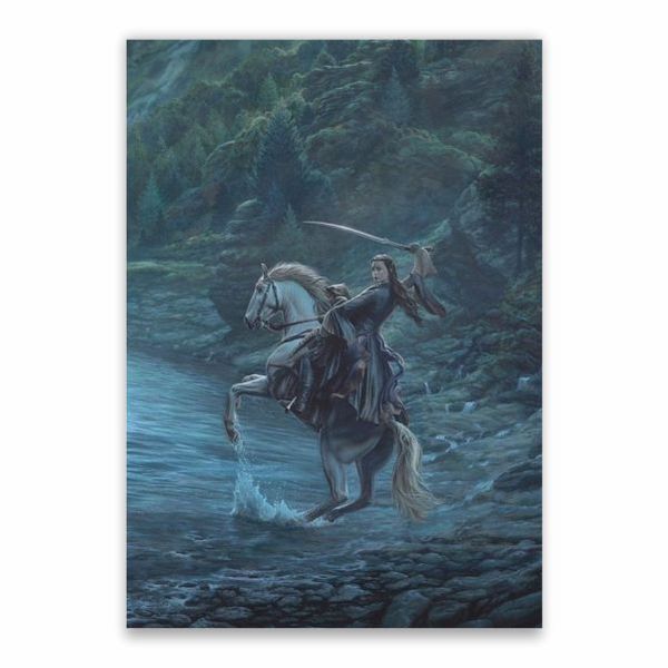 Arwen On A Horse Poster - A1