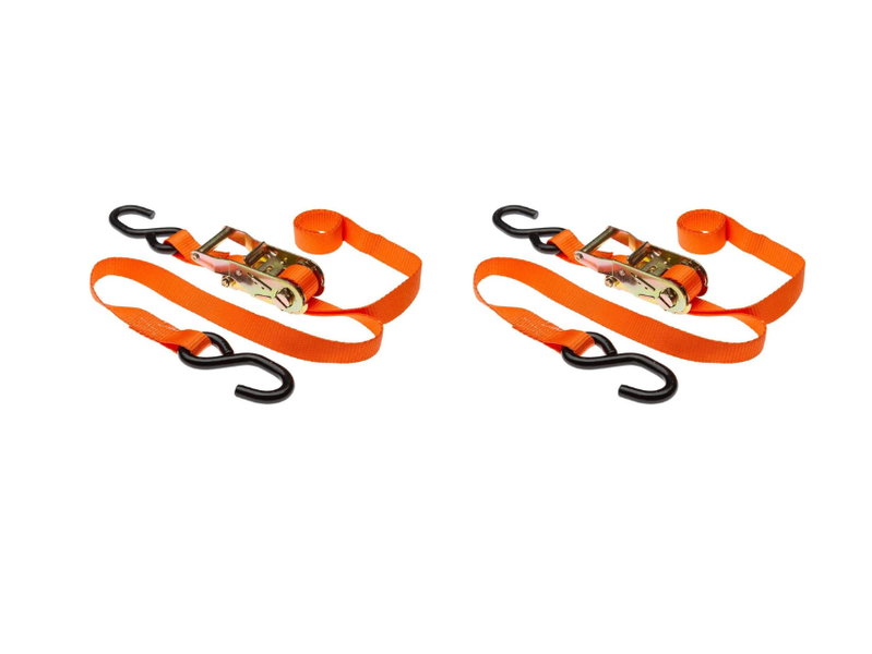 Secure Lock 15ft Ratchet Tie Down - Set of 2
