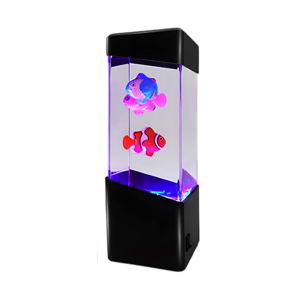 LED Fish Lamp Square 23 cm