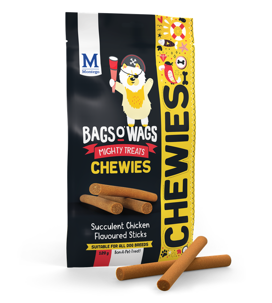 Montego Bags O' Wags Chicky Chewies Dog Treats