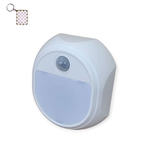 AB-XY02 White Magnetic LED Motion Sensor Night Light And A Keyholder
