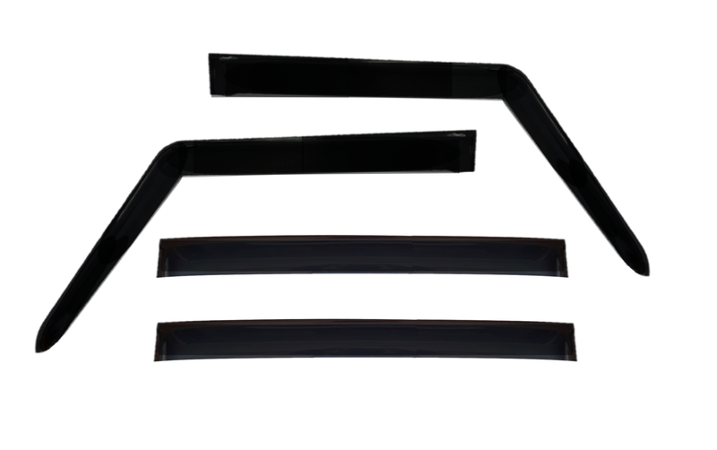 Wind Deflectors (4 Pieces) Compatible with Land Rover Discovery 3 or 4