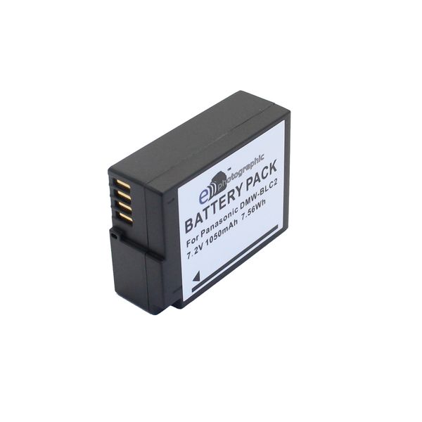 E-Photographic PRO DMW-BLC12 1050mAh Lithium Battery for Panasonic Lumix