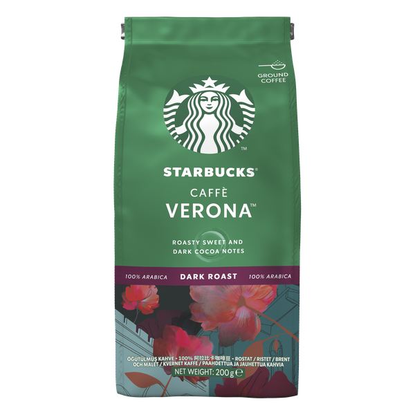 STARBUCKS CAFFÈ VERONA Dark Roast Ground Coffee