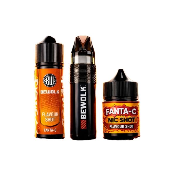 Bewolk Refillable Disposable Combo - Fanta-C (Pack of 3)
