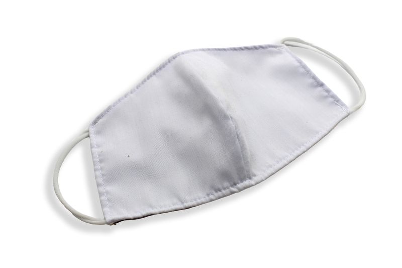 Face Mask - Triple Layer Plain White