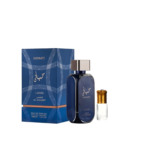 Lattafa - Hayaati Al Maleky Eau de Parfum - 100ml + Perfume Oil