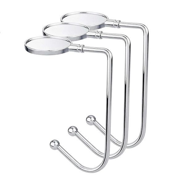3 Piece Purse Hook Handbag Hangers for Table