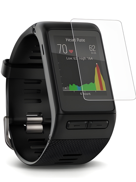Glass Screen Protector Compatible with Garmin Vivoactive HR