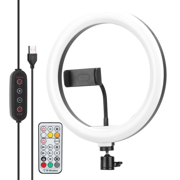 10" Colorful LED Selfie Ring Light