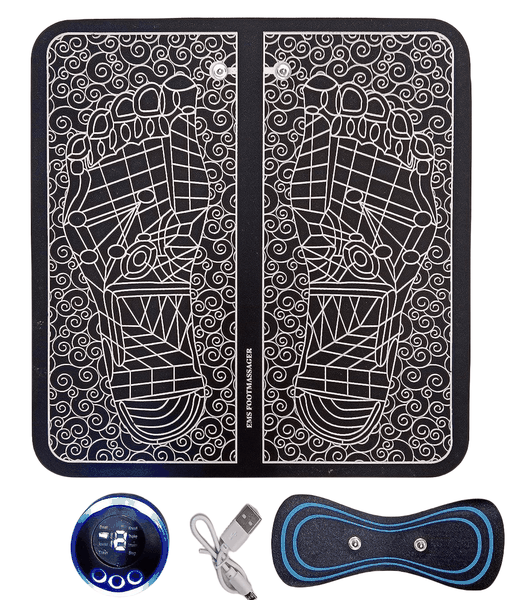 Foot Massager Mat, with Cervical Mini Massager Combo Set