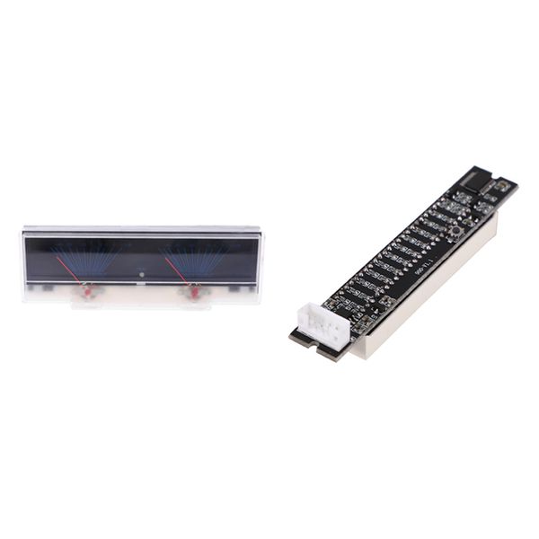Vu Meter Audio Power Amplifier Panel Dual Analog Level Db Meter