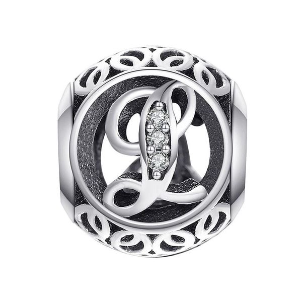 Vintage Letter L Charm