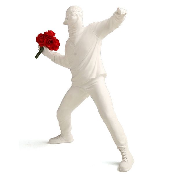 Figure Ornaments Living Room Study Home Decoration Crafts White