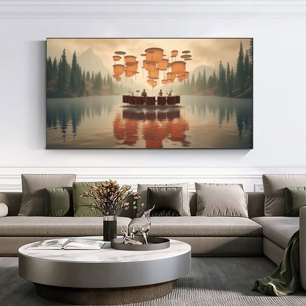 Canvas Wall Decor - Surreal Beats - 0371