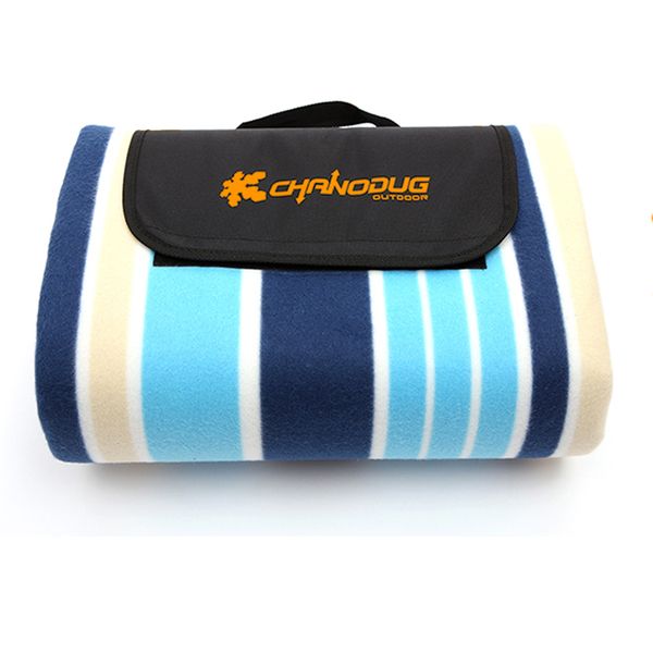 Chanodug 200x200cm Waterproof Striped Picnic Blanket &amp; Camping Mat FX-4121
