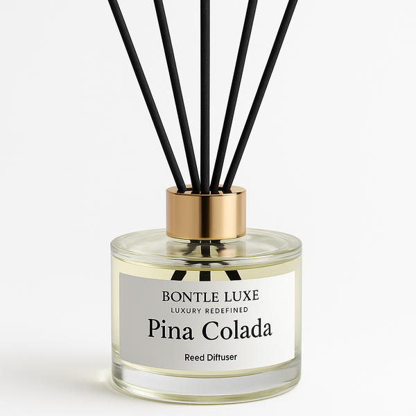 Bontle Luxe Pina Colada Reed Diffuser, 150ml, Long-lasting Home Fragrance