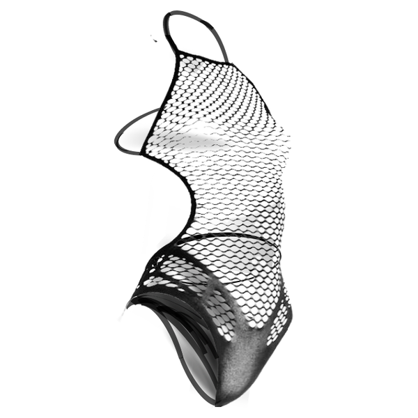 She-Woolf "Aisha" - Elegant Noir Hosiery