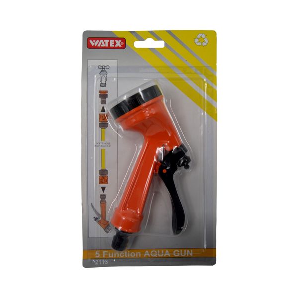 Garden Hose Spray Gun with 5 Functions