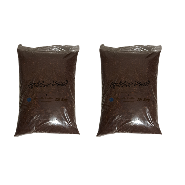Spider Peat Substrate - 10L Bag (Pack of 4)