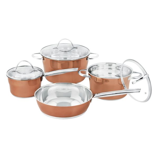 Taste Cleo 7pc st/st Cookware set