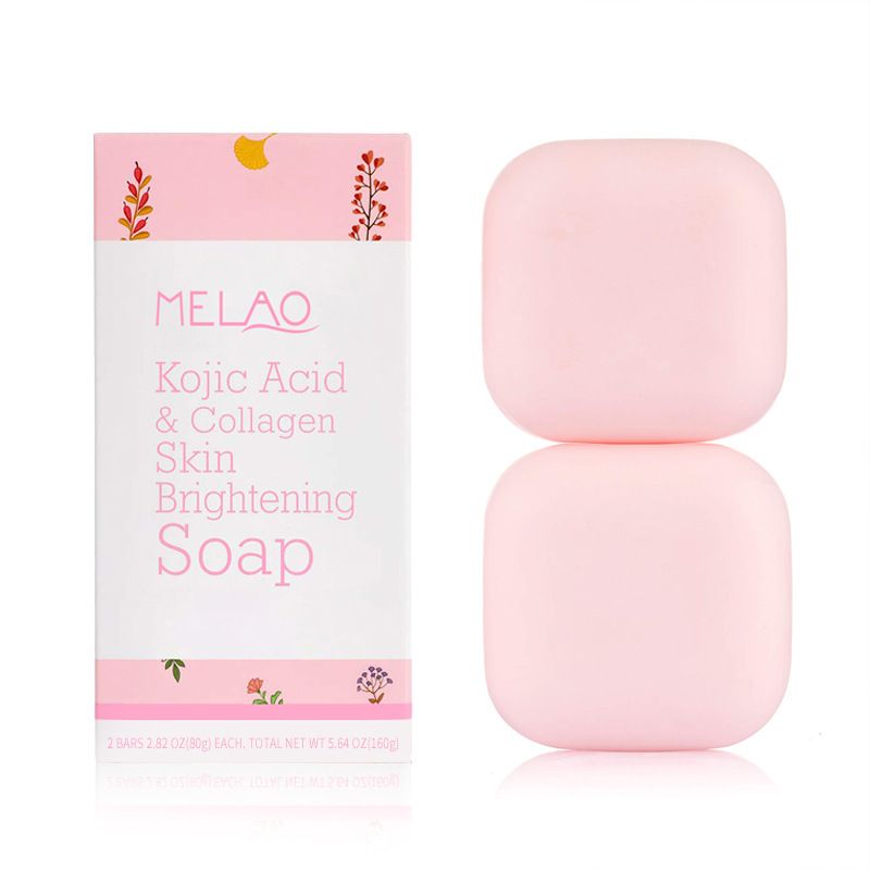 MELAQ Kojic Acid & Collagen Skin Brightening Soap (80g / 2 Bars) | Shop ...