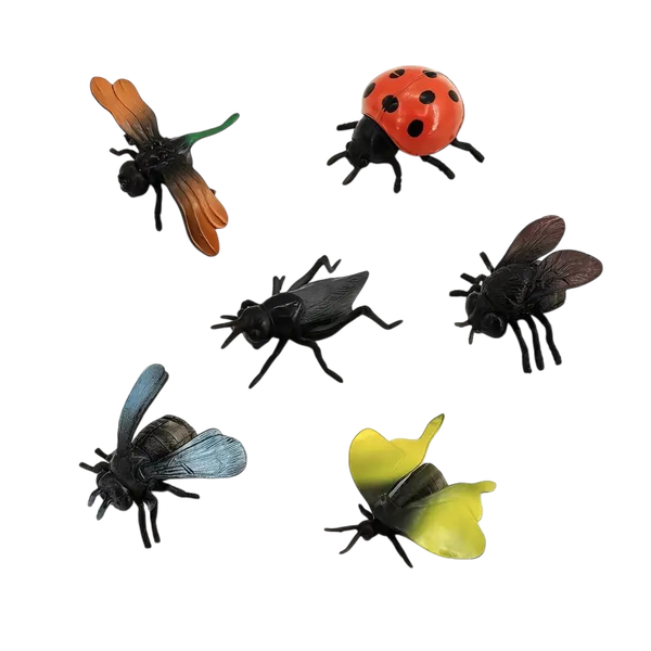 Insect World Finger Puppets - Set of 6