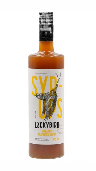 Lucky Bird Pineapple Syrup - 750ml
