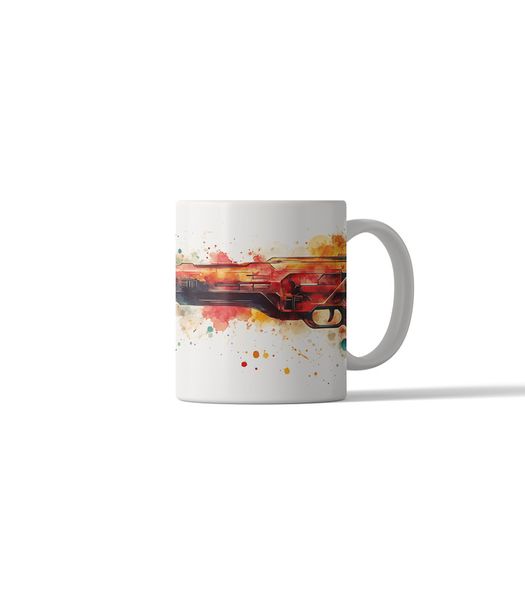 Retro Spacegun DSG 3 Printed Coffee Mug