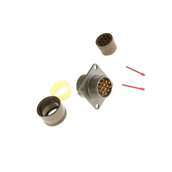 PT00E12-10P MIL-DTL-26482 Series 1 Circular Connector Male 10 Pole