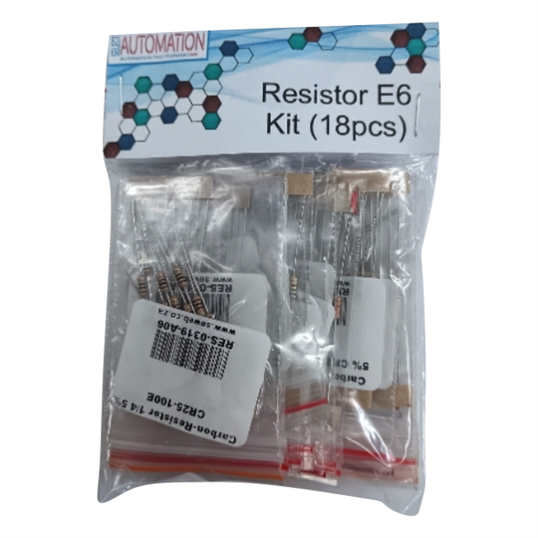 Resistor Kit E6 (18 Pcs)