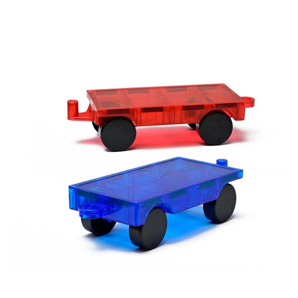 Magnetic Tiles Expansion Pack - 2x Cars