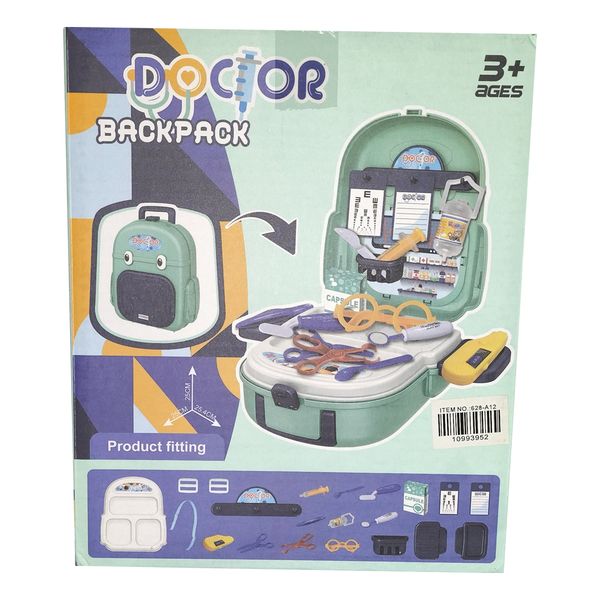 Doctor 2 in 1 Backpack Playset