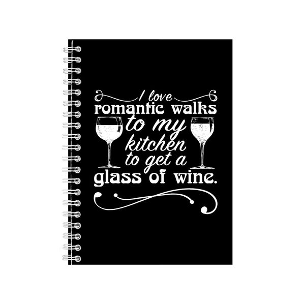 Wine Notebook Gift Idea Writing Book Notepad Pad 41