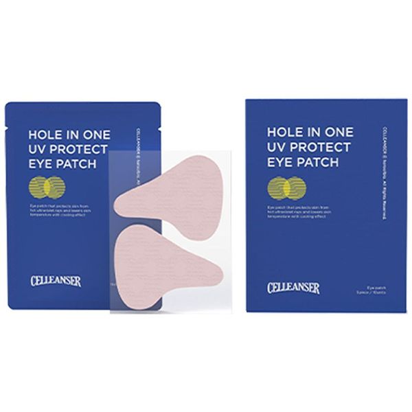 Celleanser Hole-In-One UV Protect Cooling Eye Patch 10 Pieces