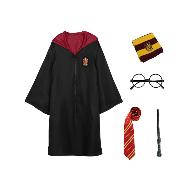 Harry Potter Fancy Dress Costume (Red) - 5 Piece