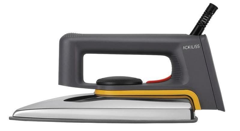 ACKILISS 1600W Steam Iron with Spray, Ceramic Soleplate for Easy Glide