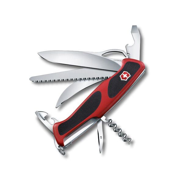 Victorinox Ranger Grip 57 Hunter One Hand Lock Blade Pocket Knife - 130mm
