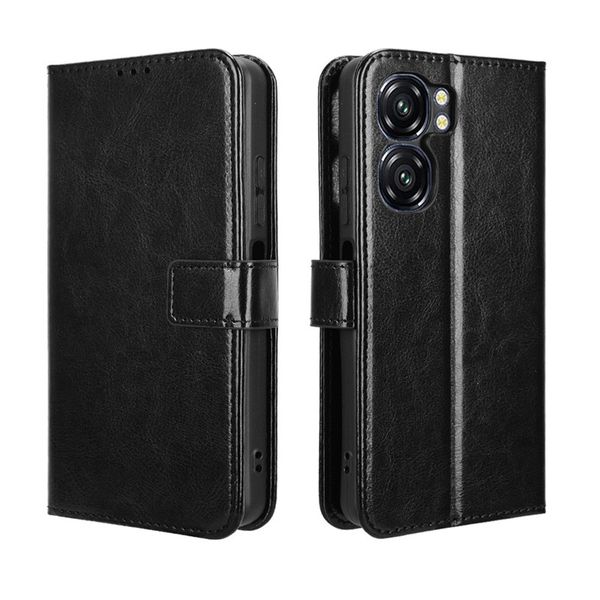 Crazy Horse Pattern Leather Protective Case For Oukitel C53