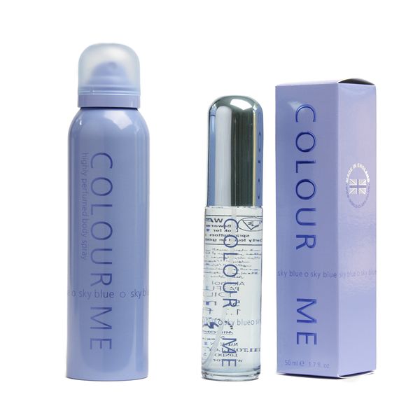 Milton Lloyd Colour Me Sky Blue Parfume De Toilette And Body Spray
