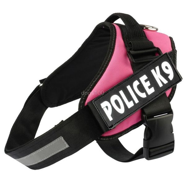 Police K9 Dog Camo Adjustable Vest/Harness - Medium Breed