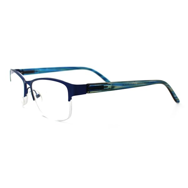 X-Tra Vision Wayfarer Reading Glasses - Jiba - Blue