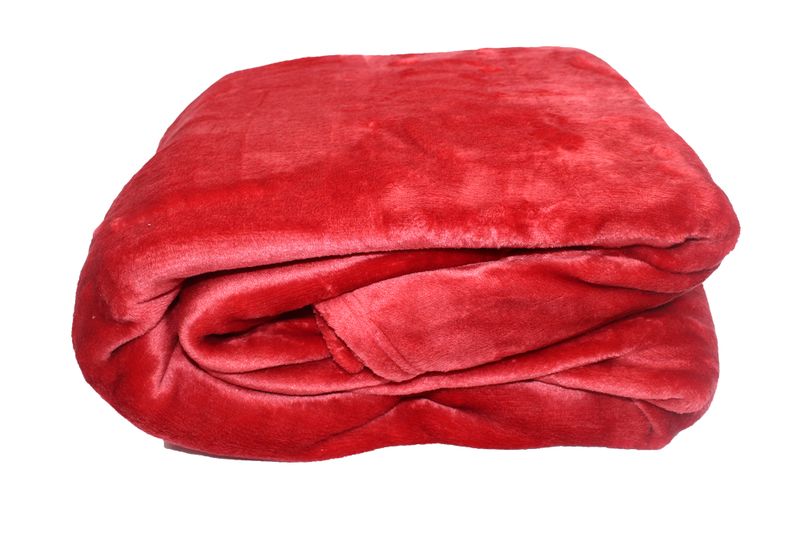 Delicate Royal Suede Microfiber Fleece Throw Blanket - 150x180cm Peach