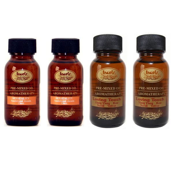 Facets Aromatherapy Pre-Mixed Mood Essential Oils - Sensuous Selection
