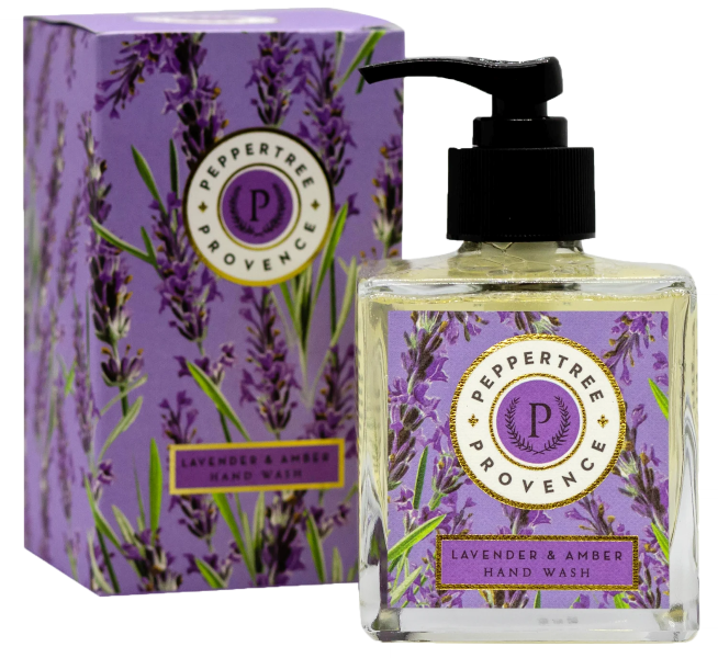 Pepper Tree Lavender &amp; Amber Hand Wash 200ml