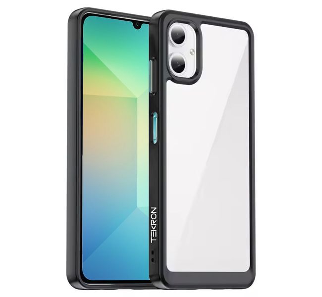 TEKRON Shockproof Candy Clear Cover Designed for Samsung Galaxy A06 4G