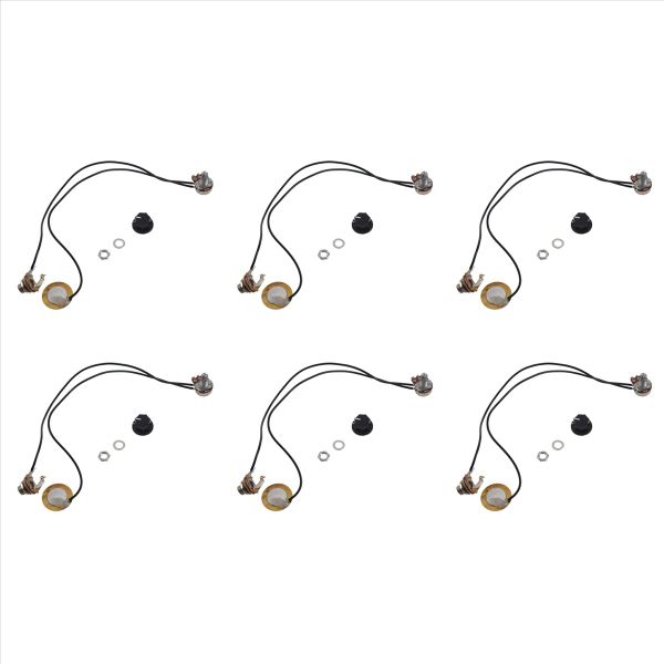 27Mm Guitar Pickup Piezo Transducer Amplifier With 6 35Mm Jack