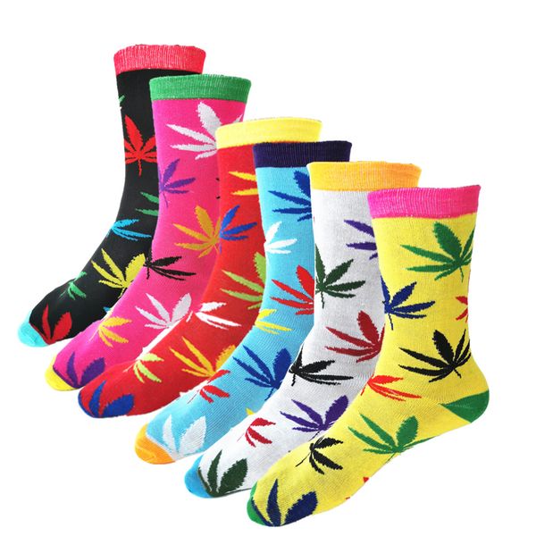 6 Pairs Funky Cannabis